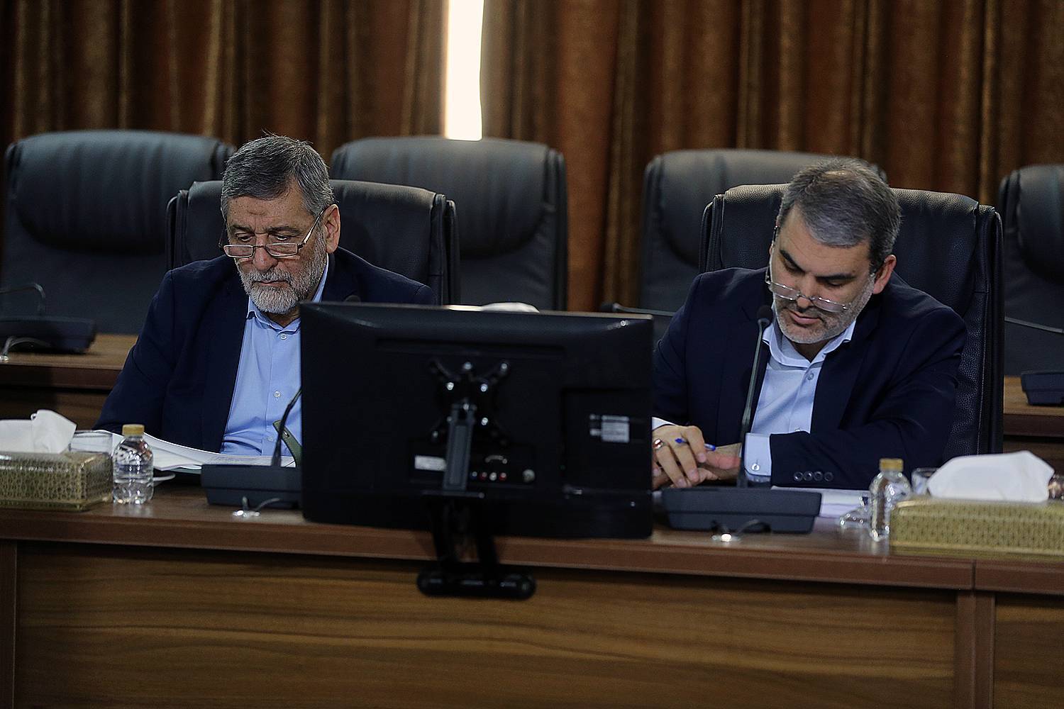 گزارش تصویری جلسه هیات عالی نظارت با موضوع بررسی برنامه هفتم مصوب مجلس شورای اسلامی در انطباق با سیاست های کلی نظام  /