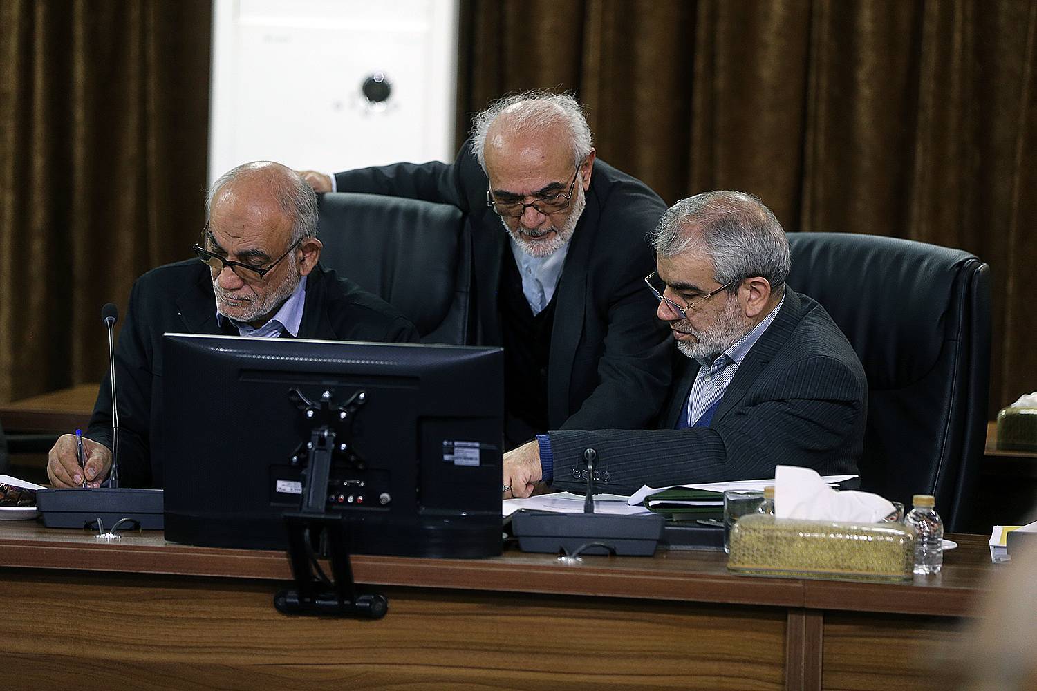 گزارش تصویری جلسه هیات عالی نظارت با موضوع بررسی برنامه هفتم مصوب مجلس شورای اسلامی در انطباق با سیاست های کلی نظام  /