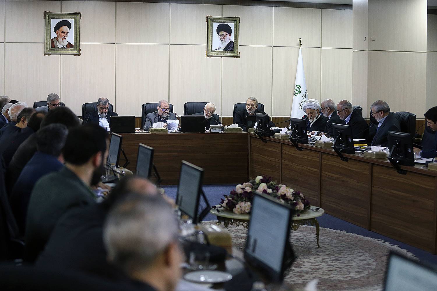 گزارش تصویری جلسه هیات عالی نظارت با موضوع بررسی برنامه هفتم مصوب مجلس شورای اسلامی در انطباق با سیاست های کلی نظام  /