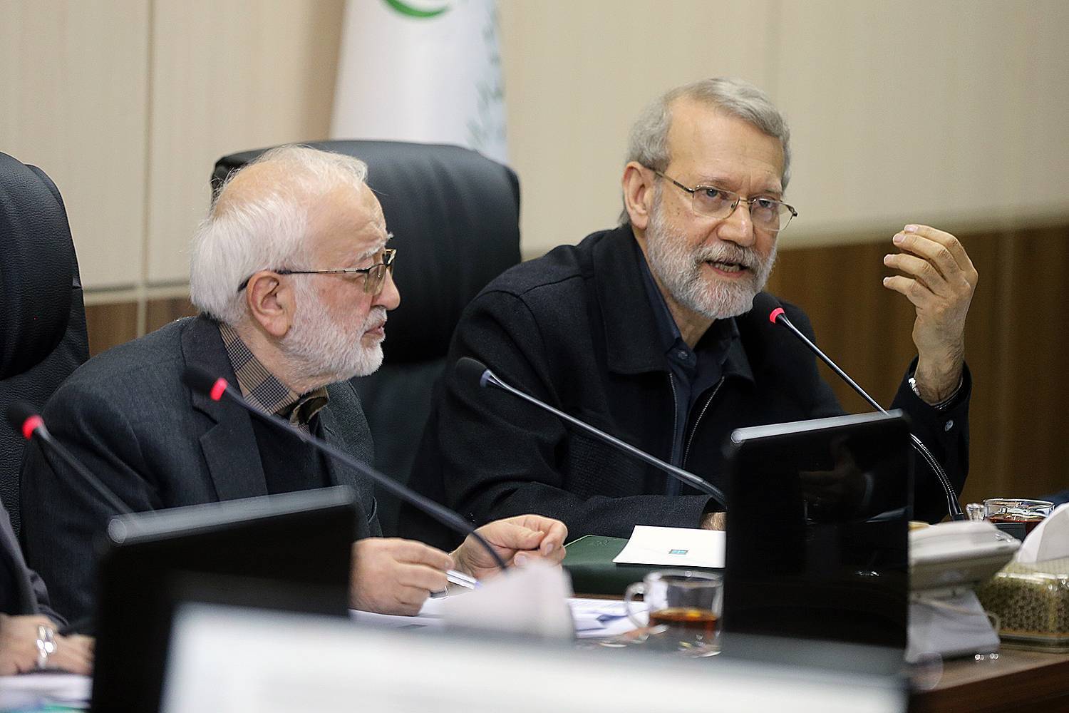 گزارش تصویری جلسه هیات عالی نظارت با موضوع بررسی برنامه هفتم مصوب مجلس شورای اسلامی در انطباق با سیاست های کلی نظام  /