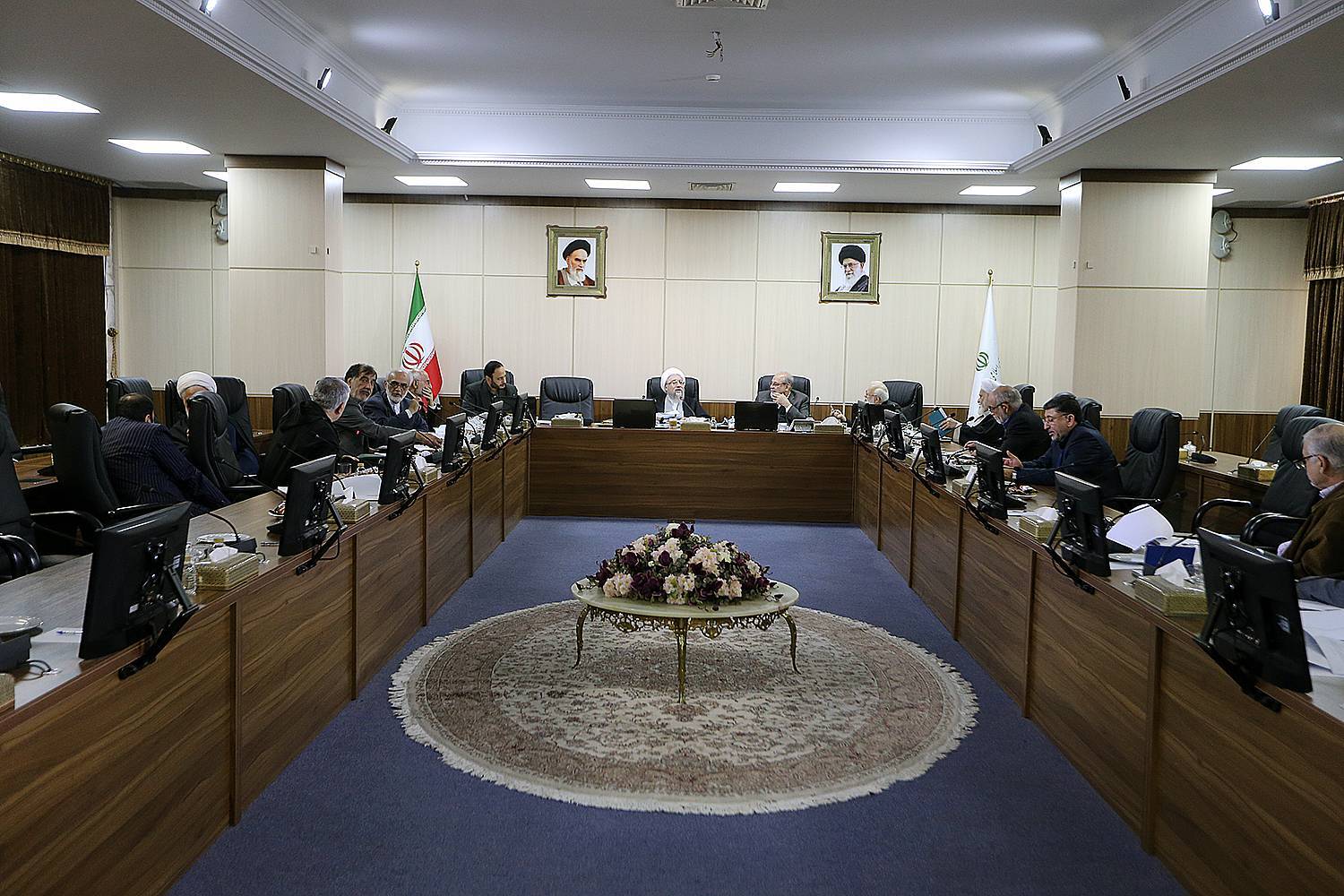 گزارش تصویری جلسه هیات عالی نظارت با موضوع بررسی برنامه مجلس برای تحقق سیاست های کلی نظام قانونگذاری