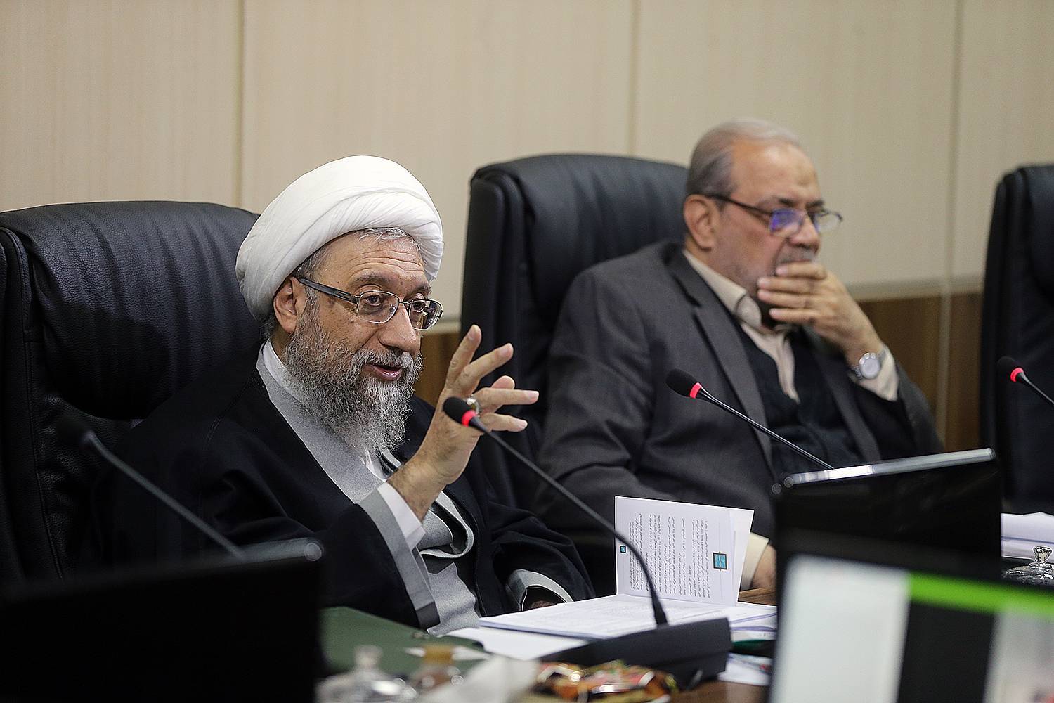 گزارش تصویری جلسه هیات عالی نظارت با موضوع بررسی برنامه مجلس برای تحقق سیاست های کلی نظام قانونگذاری