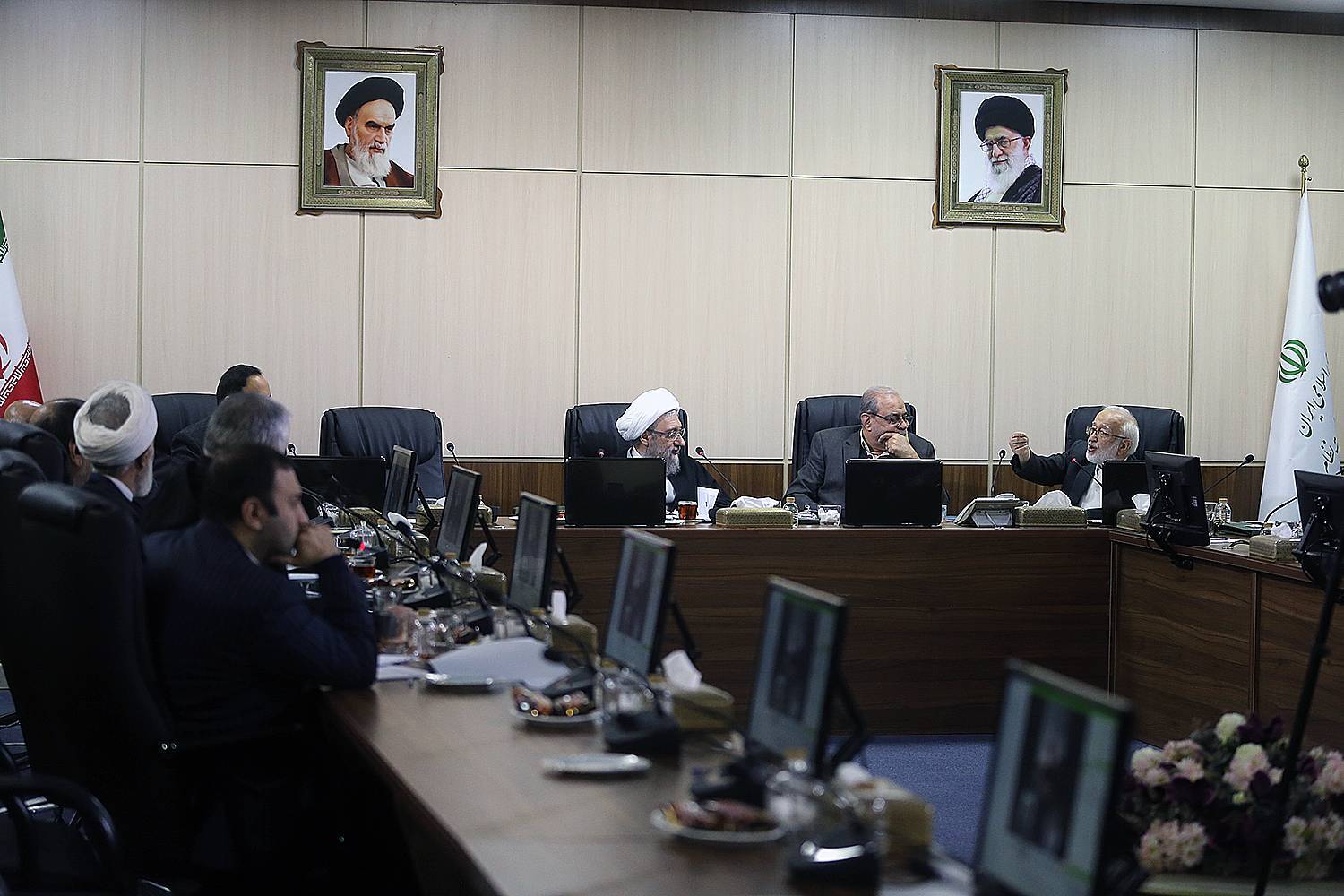 گزارش تصویری جلسه هیات عالی نظارت با موضوع بررسی برنامه مجلس برای تحقق سیاست های کلی نظام قانونگذاری