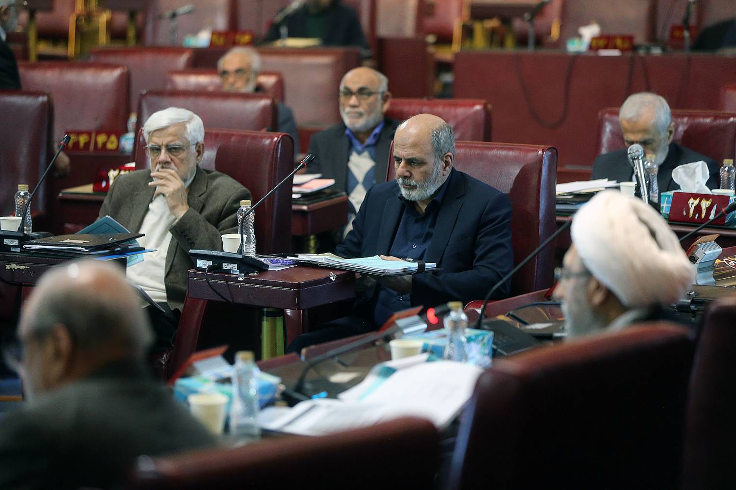 گزارش تصویری جلسه صحن مجمع تشخیص مصلحت نظام با موضوع ادامه بررسی مصوبه مجلس شورای اسلامی در خصوص الزام به ثبت رسمی معاملات اموال غیر منقول