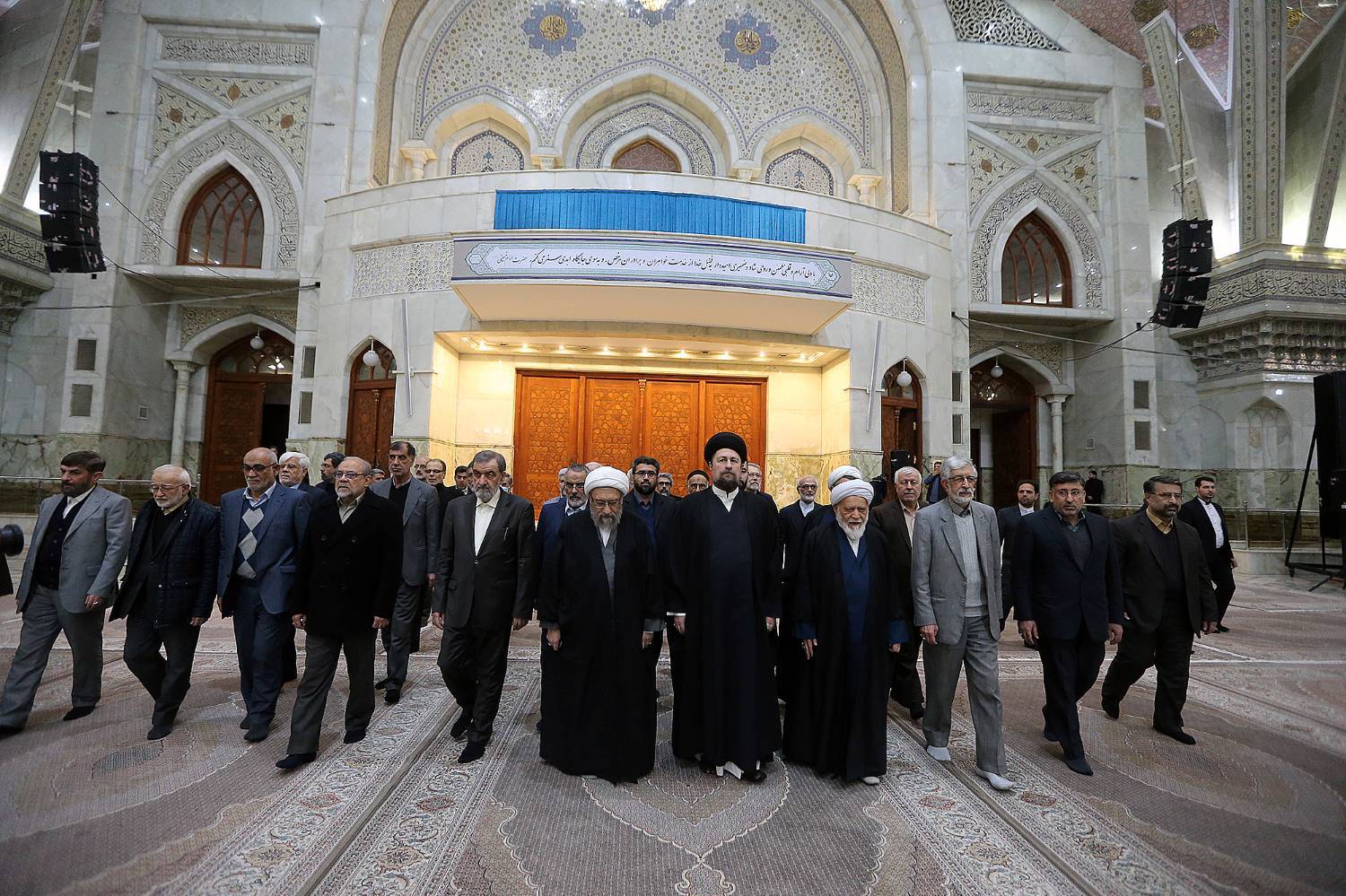 گزارش تصویری تجدید میثاق رئیس و اعضای مجمع تشخیص مصلحت نظام  با آرمان‌های امام راحل(ره)  و شهدای انقلاب اسلامی