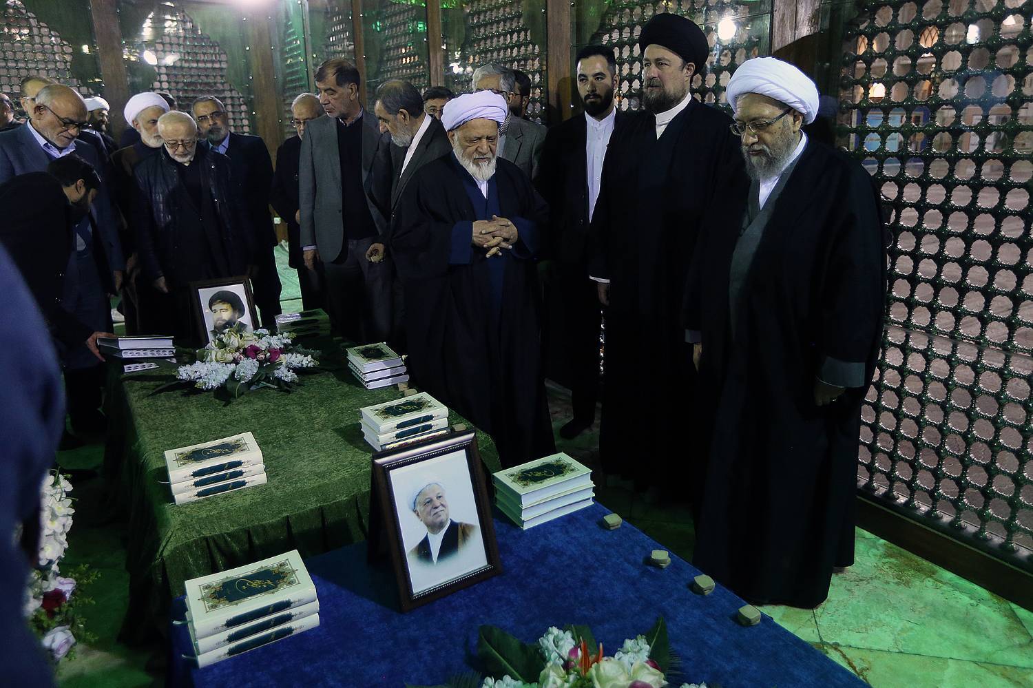 گزارش تصویری تجدید میثاق رئیس و اعضای مجمع تشخیص مصلحت نظام  با آرمان‌های امام راحل(ره)  و شهدای انقلاب اسلامی