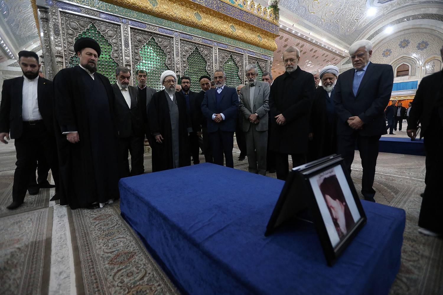 گزارش تصویری تجدید میثاق رئیس و اعضای مجمع تشخیص مصلحت نظام  با آرمان‌های امام راحل(ره)  و شهدای انقلاب اسلامی