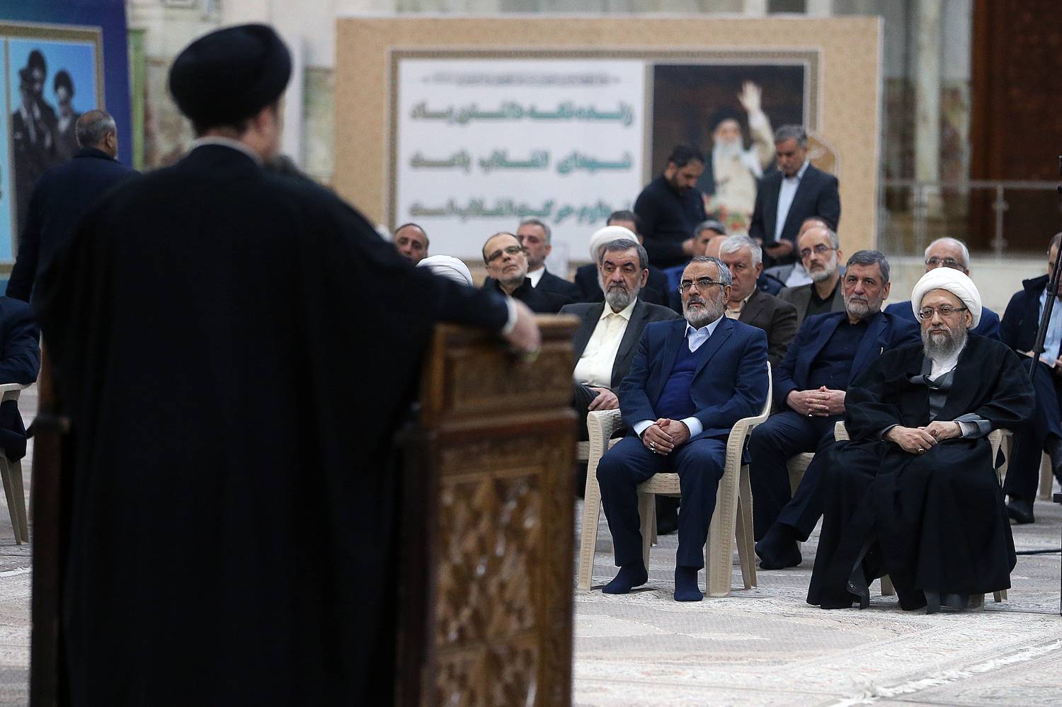 گزارش تصویری تجدید میثاق رئیس و اعضای مجمع تشخیص مصلحت نظام  با آرمان‌های امام راحل(ره)  و شهدای انقلاب اسلامی