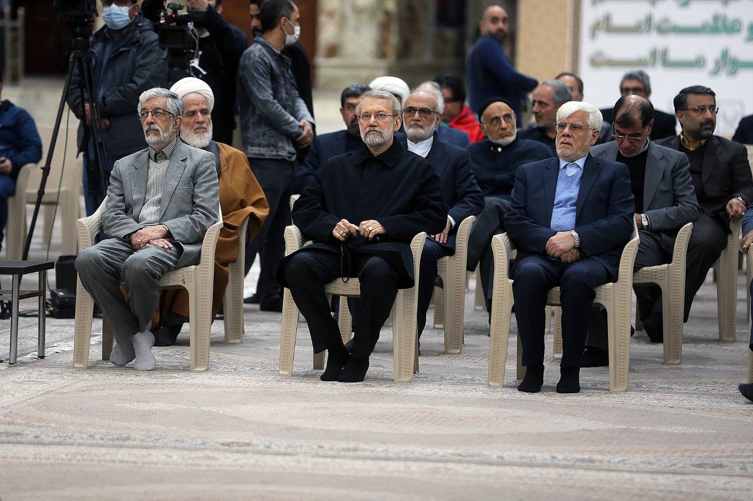 گزارش تصویری تجدید میثاق رئیس و اعضای مجمع تشخیص مصلحت نظام  با آرمان‌های امام راحل(ره)  و شهدای انقلاب اسلامی