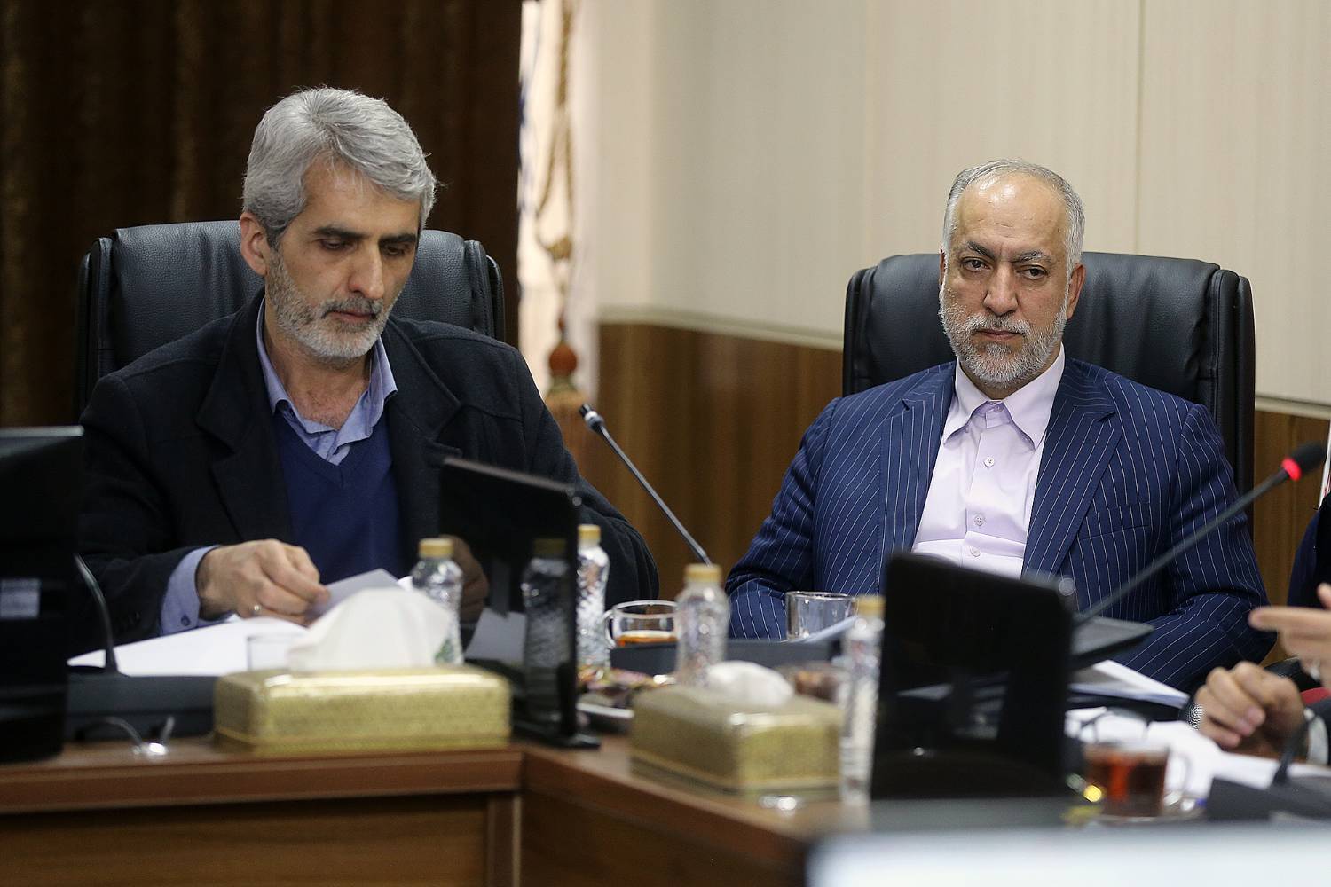 گزارش تصویری جلسه هیئت عالی نظارت با موضوع ادامه بررسی موارد رفع یا بقای مغایرت های مصوبه مجلس درخصوص برنامه پنج ساله هفتم پیشرفت /15 اسفند 1402