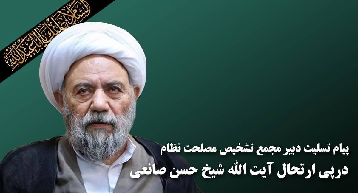 پیام تسلیت دکتر محمدباقر ذوالقدر در پی ارتحال آیت الله شیخ حسن صانعی