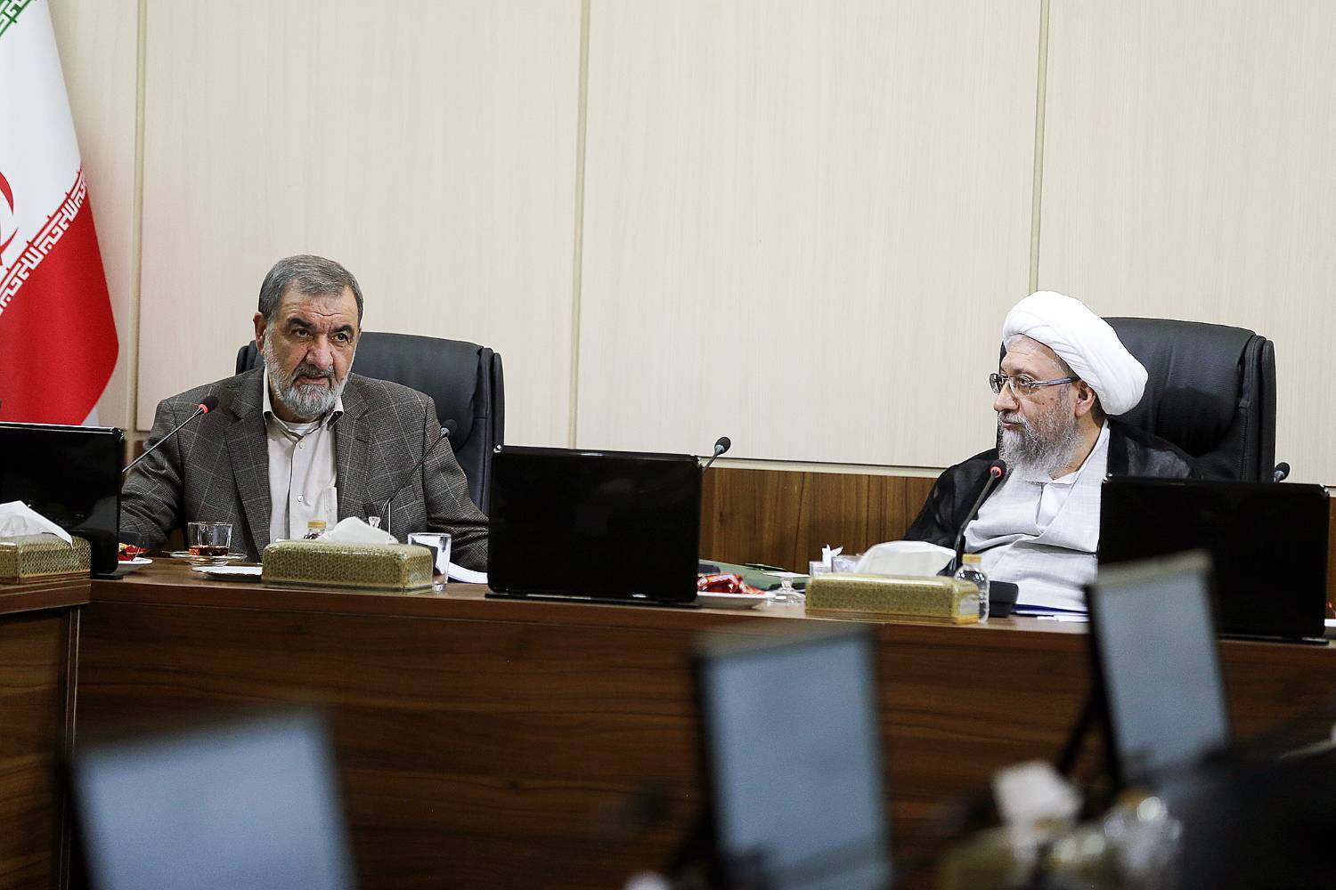 گزارش تصویری جلسه هیئت عالی نظارت بر حسن اجرای سیاست های کلی نظام