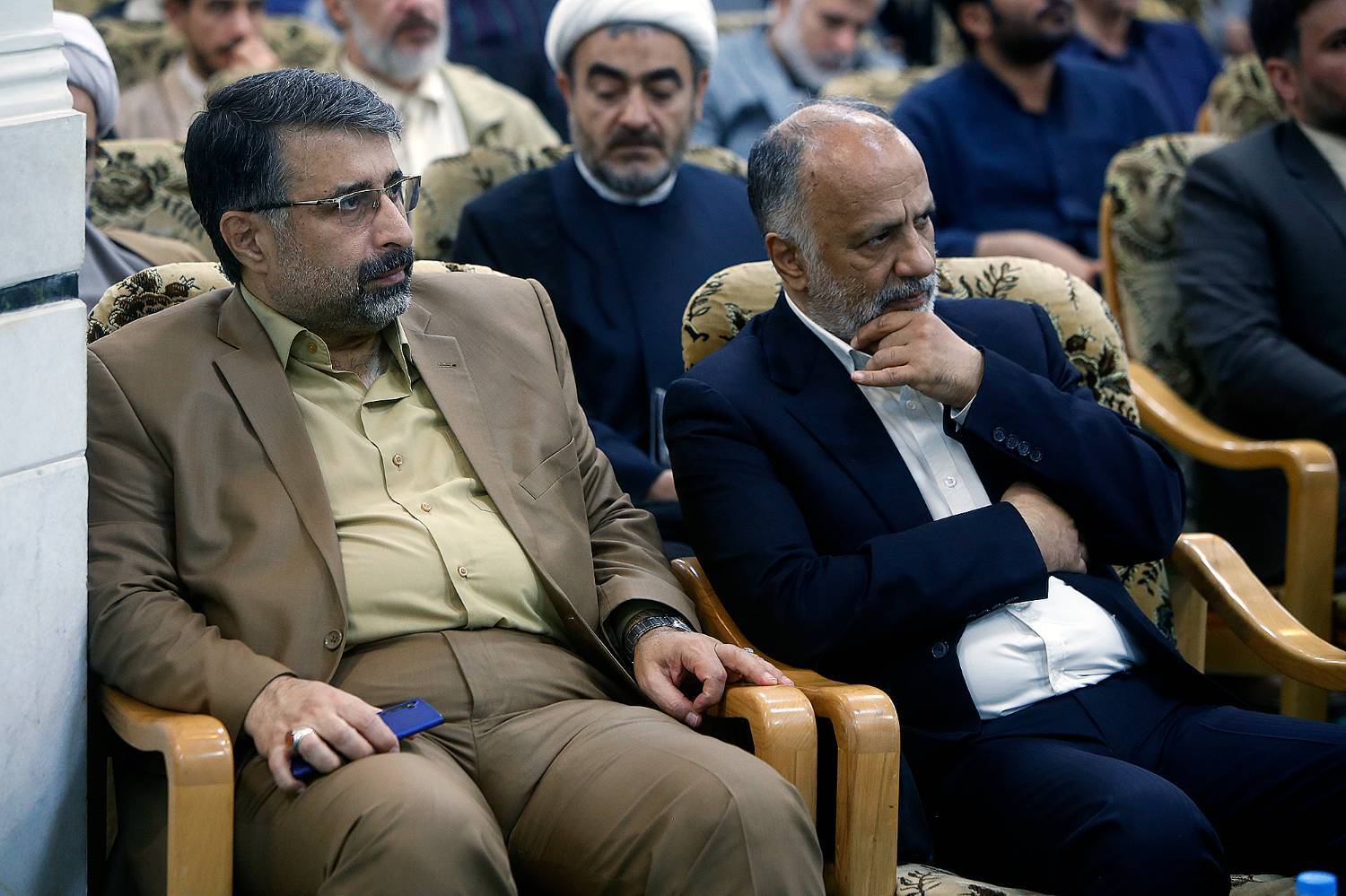 گزارش تصویری  مراسم رونمایی از نسخه سوم نرم‌افزار جامع اصول فقه در مرکز تحقیقات کامپیوتری علوم اسلامی(نور) قم با حضور آیت الله آملی لاریجانی