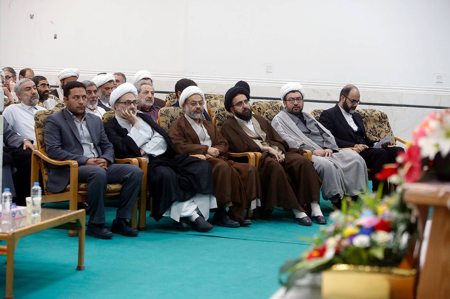 گزارش تصویری  مراسم رونمایی از نسخه سوم نرم‌افزار جامع اصول فقه در مرکز تحقیقات کامپیوتری علوم اسلامی(نور) قم با حضور آیت الله آملی لاریجانی