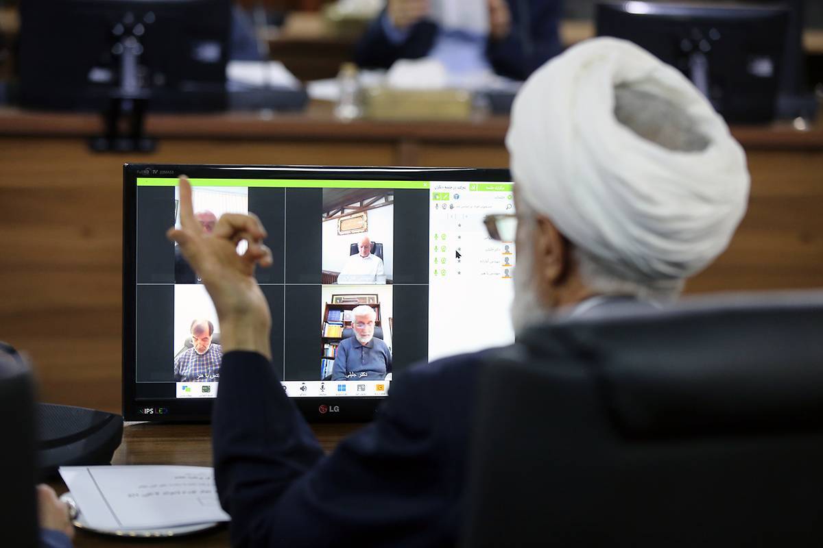 گزارش تصویری جلسه هیات عالی نظارت بر حسن اجرای سیاست های کلی نظام با موضوع بررسی برنامه هفتم