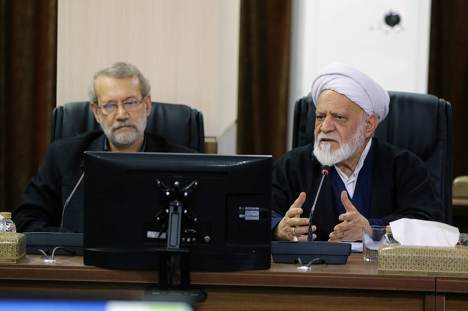 گزارش تصویری جلسه هیات عالی نظارت بر حسن اجرای سیاست های کلی نظام با موضوع بررسی برنامه هفتم