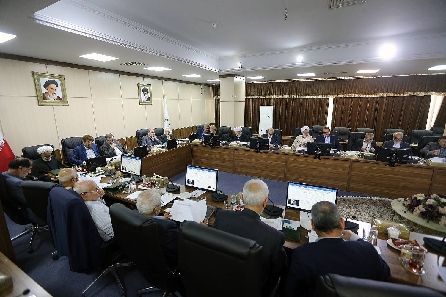 گزارش تصویری جلسه هیات عالی نظارت بر حسن اجرای سیاست های کلی نظام با موضوع بررسی برنامه هفتم