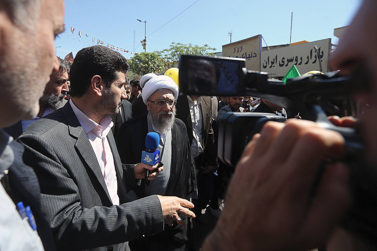 گزارش تصویری حضور رییس مجمع تشخیص مصلحت نظام در راهپیمایی روز جهانی قدس در شهر مقدس قم /17 فروردین 1403