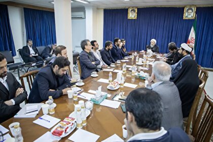 گزارش تصویری دیدار آیت الله آملی لاریجانی رئیس مجمع تشخیص مصلحت نظام با جمعی از نخبگان،دانشگاهیان و دست اندرکاران در حوزه هوش مصنوعی