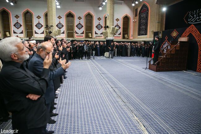 گزارش تصویری اولین شب مراسم عزاداری سید و سالار شهیدان(ع) در حسینیه امام خمینی(ره)