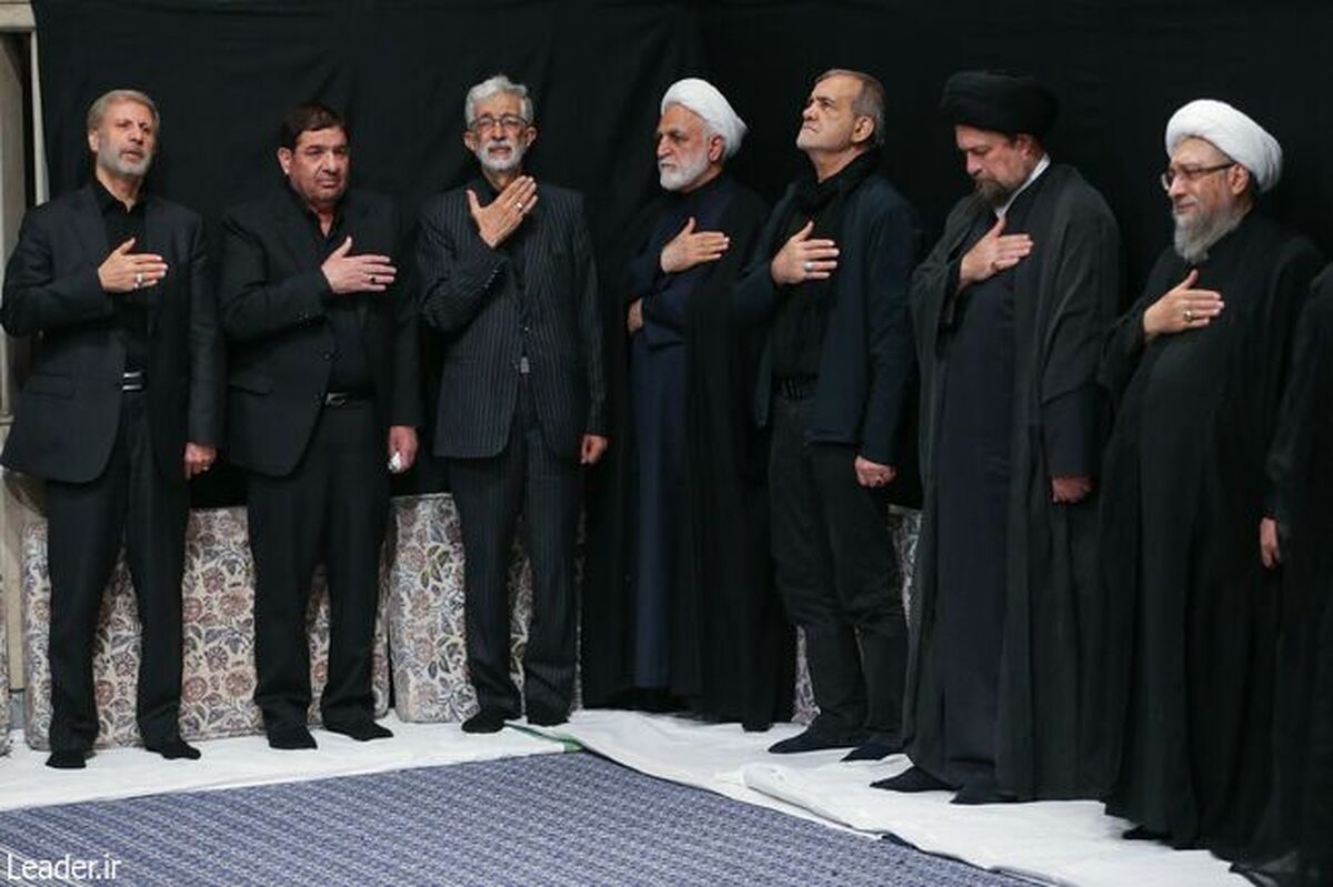 گزارش تصویری اولین شب مراسم عزاداری سید و سالار شهیدان(ع) در حسینیه امام خمینی(ره)