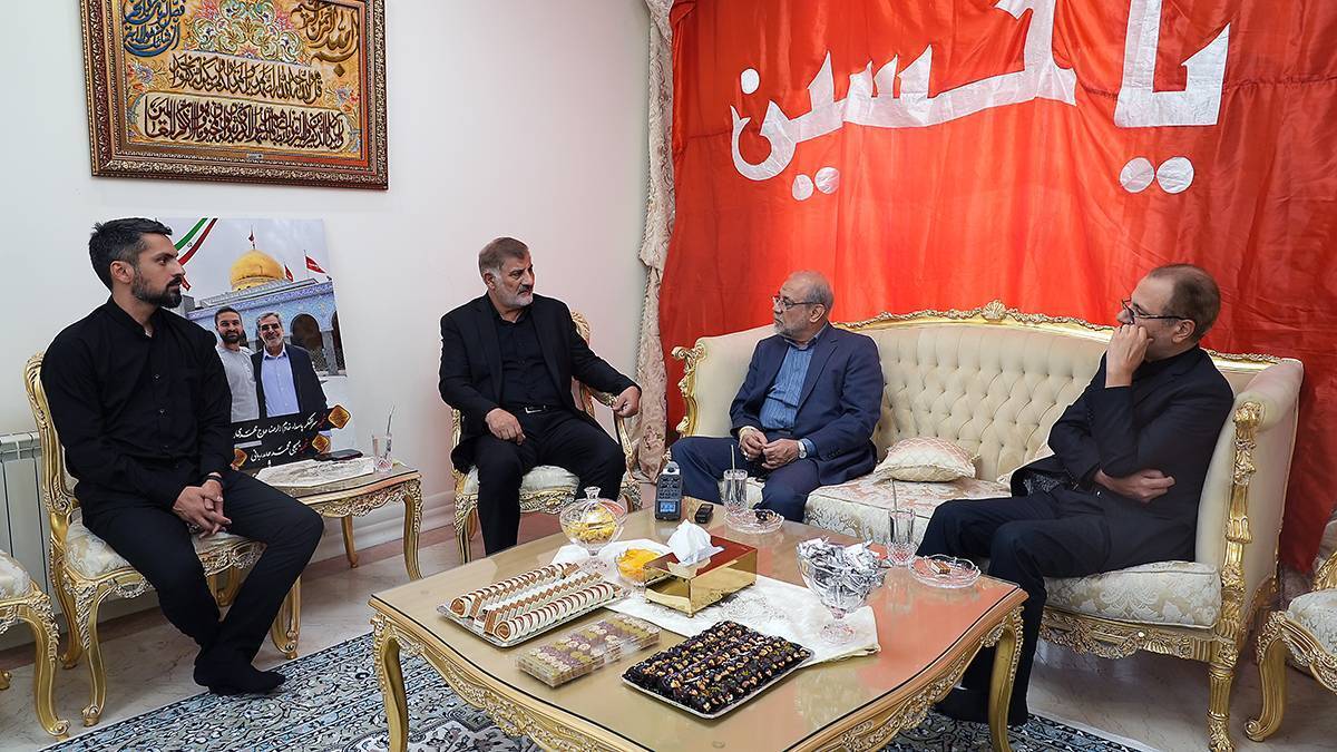 دیدار دبیر مجمع تشخیص مصلحت نظام با خانواده سرلشکر شهید مهدی ربانی