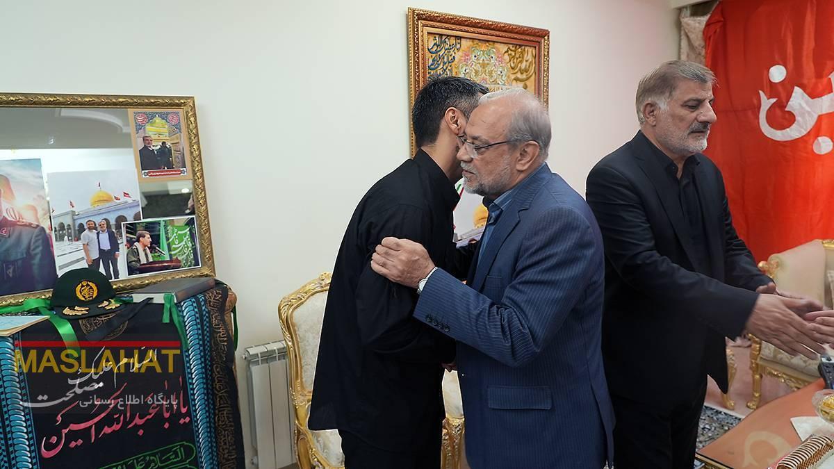گزارش تصویری دیدار دبیر مجمع تشخیص مصلحت نظام با خانواده سرلشکر شهید مهدی ربانی